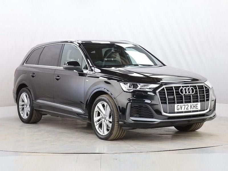 Used Audi Q7 S-Line 340 HP (250 kW) 2022 Black SUV