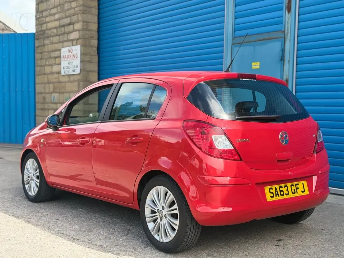 Used Vauxhall Corsa 2013 Red Hatchback