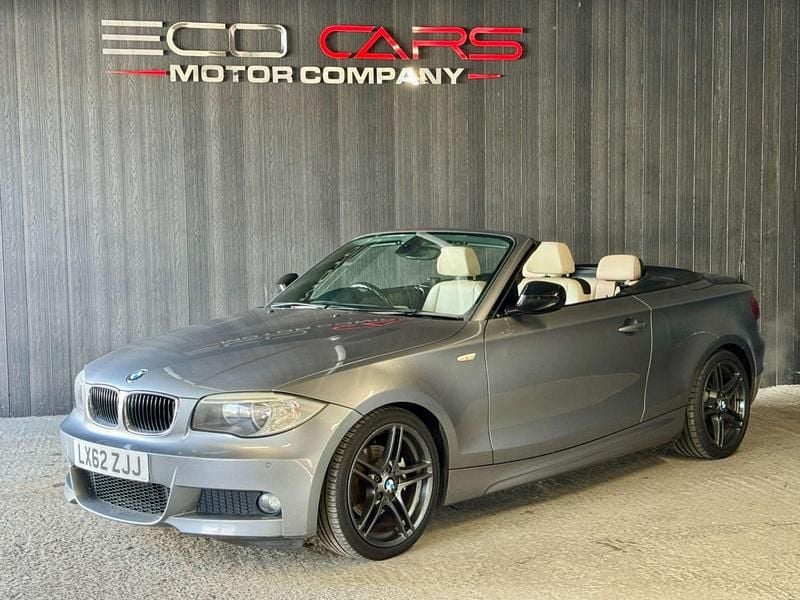 Grey Used 2012 BMW 120 Cabriolet Sport Line Cabriolet | £6,995 (Fair price) - Image 1/4
