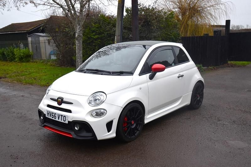 Used Abarth 595 Competizione 2016 White Cabriolet