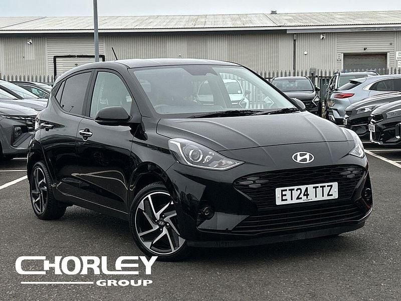 Black Used 2024 Hyundai i10 Premium Hatchback | £14,943 (Fair price) - Image 1/4