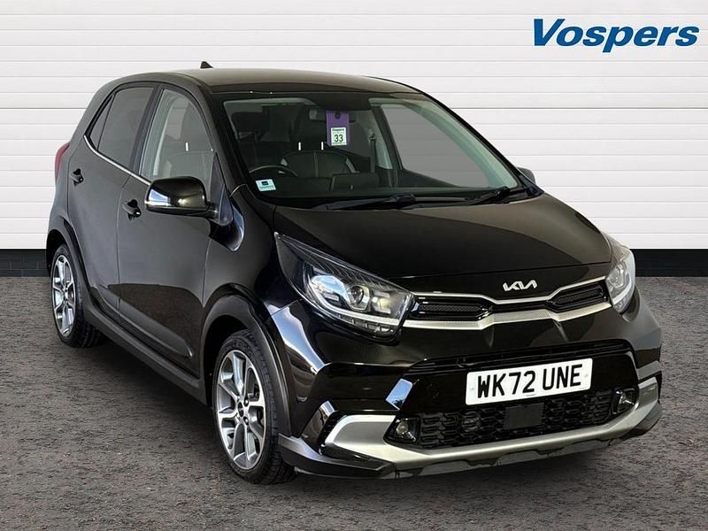 Used Kia Picanto X-Line 66 HP (48 kW) 2022 Black Hatchback