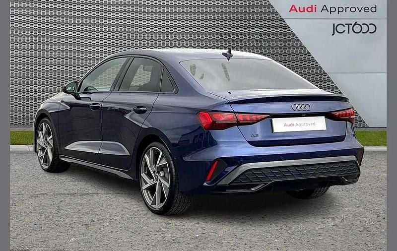 Used Audi A3 Black Edition 204 HP (150 kW) 2025 Blue Sedan