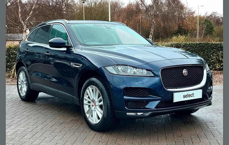 Blue Used 2018 Jaguar F-Pace Portfolio SUV | £19,700 (Fair price) - Image 1/4