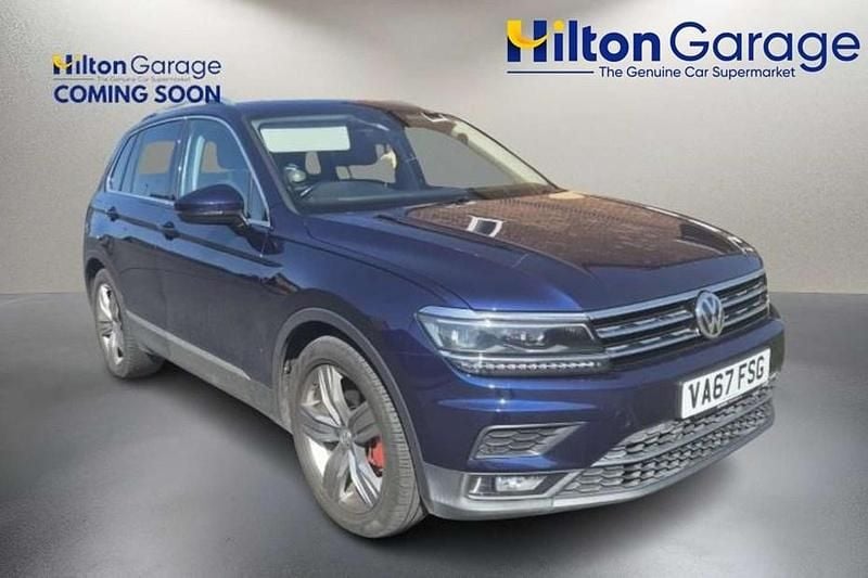 Used VW Tiguan SEL 150 HP (110 kW) 2018 Blue SUV