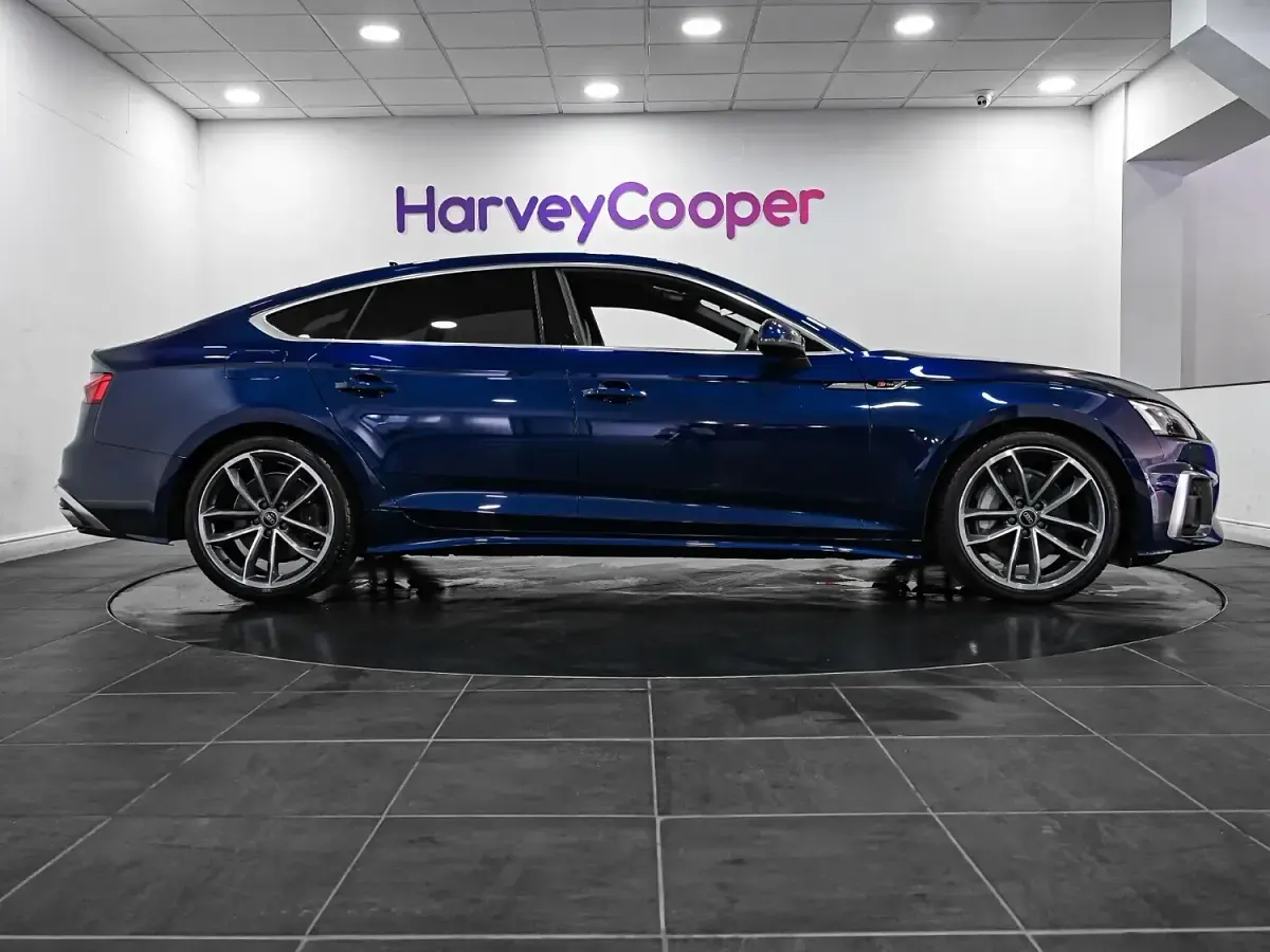 Used Audi A5 S-Line 2024 Blue Hatchback