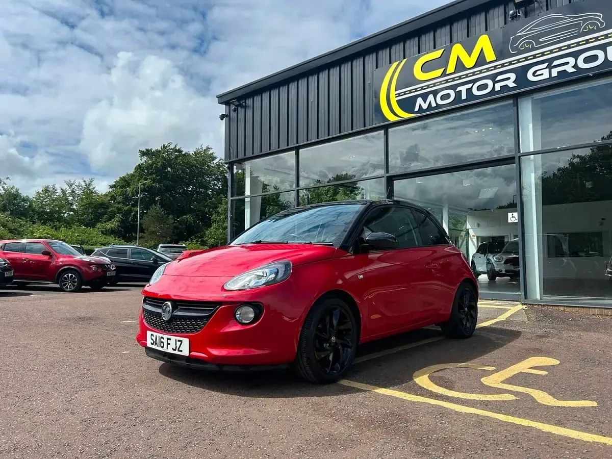 Used Vauxhall Adam 70 HP (51 kW) 2016 Red Hatchback