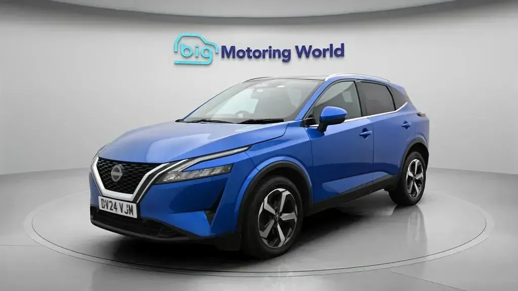 Used Nissan Qashqai N-Connecta 158 HP (116 kW) 2024 Blue SUV