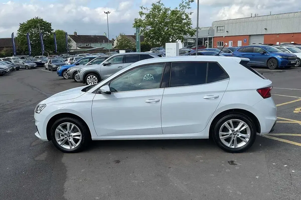 Nowe Skoda Fabia SE L 85 KM (62 kW) 2026 Biały Hatchback