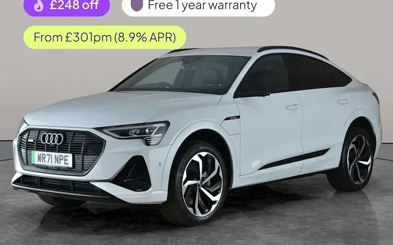 Used Audi e-tron Sportback Black Edition 300 kW (408 HP) 2022 SUV