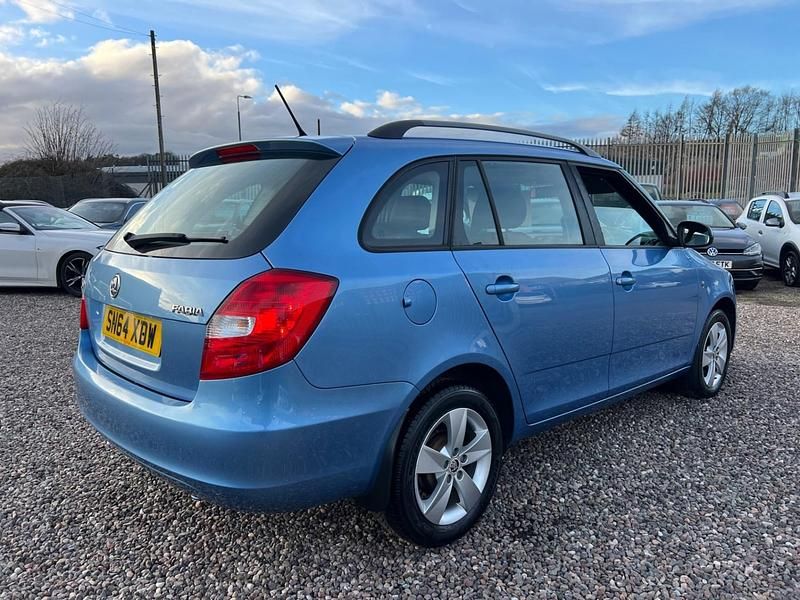 Used Skoda Fabia SE 2014 Blue Estate