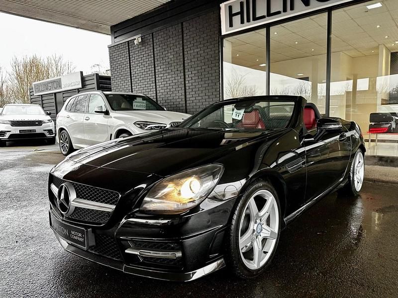 Used Mercedes SLK200 AMG 184 HP (135 kW) 2014 Black Cabriolet