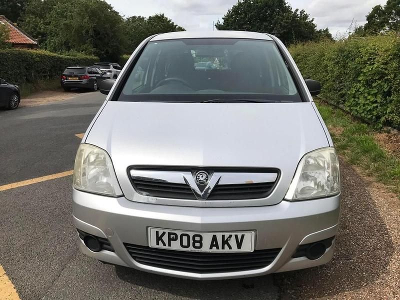 Used Vauxhall Meriva 101 HP (74 kW) 2008 Silver MPV