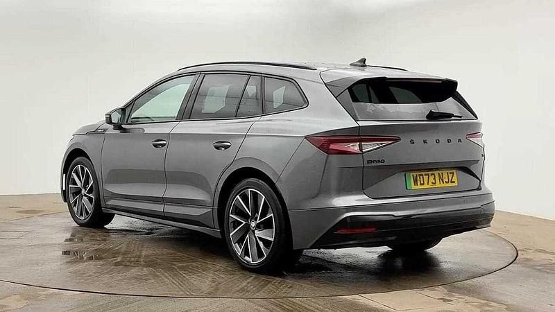 Used Skoda Enyaq iV SportlinePlus 210 kW (286 HP) 2024 Graphite grey metallic SUV