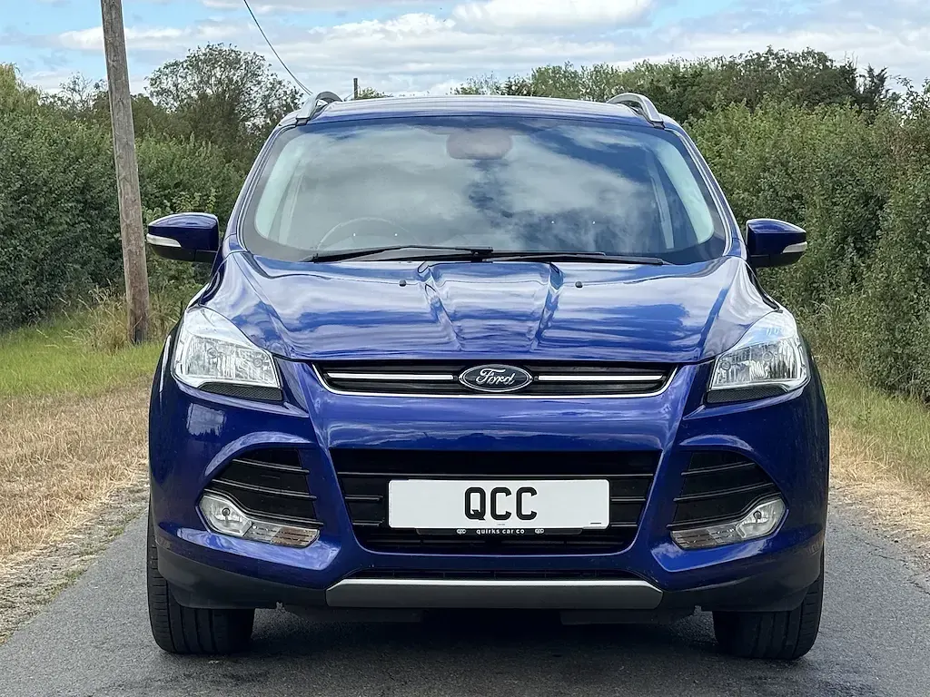 Used Ford Kuga Titanium 150 HP (110 kW) 2016 Deep impact blue SUV