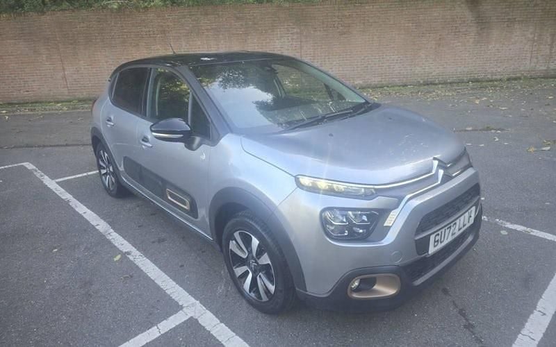 Grey Used 2022 Citroën C3 PureTech Hatchback | £12,495 (Fair price) - Image 1/4