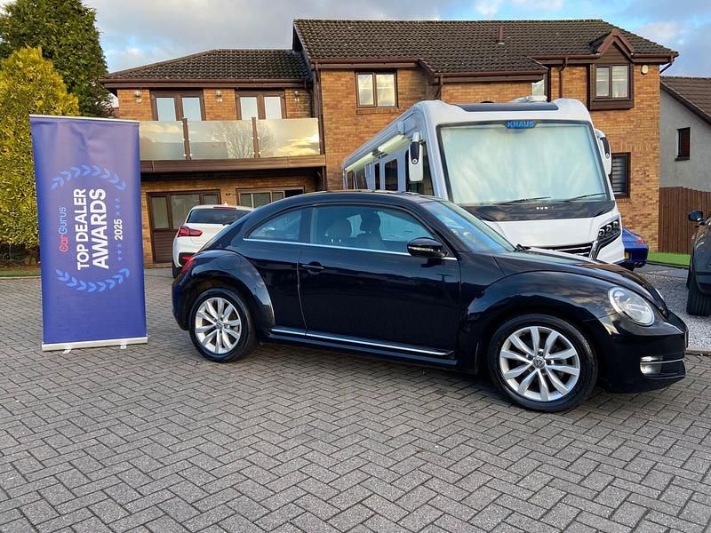 Used VW Beetle Design 105 HP (77 kW) 2013 Black Hatchback