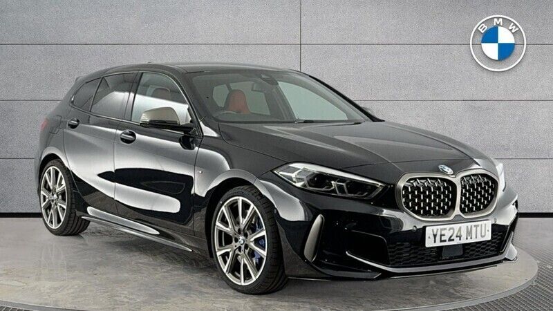 Black Used 2024 BMW M135 Comfort Edition Hatchback | £32,940 (Fair price) - Image 1/4