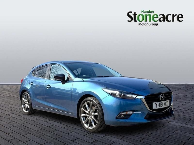 Used Mazda 3 Inclusive 121 HP (88 kW) 2019 Blue Hatchback