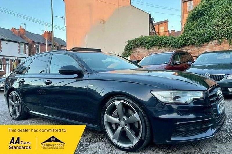 Used Audi A6 Black Edition 313 HP (230 kW) 2014 Blue Estate