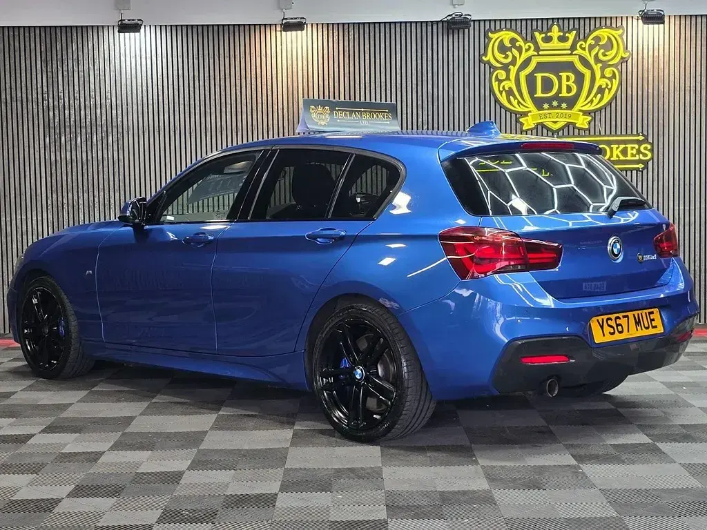 Used BMW 118 M Sport 2017 Blue Hatchback