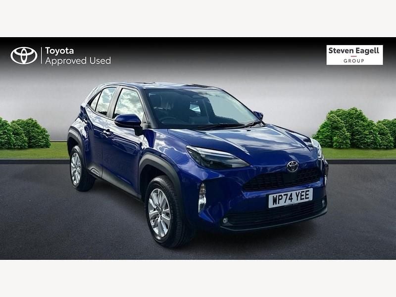 Used Toyota Yaris Hybrid 2025 Blue Hatchback
