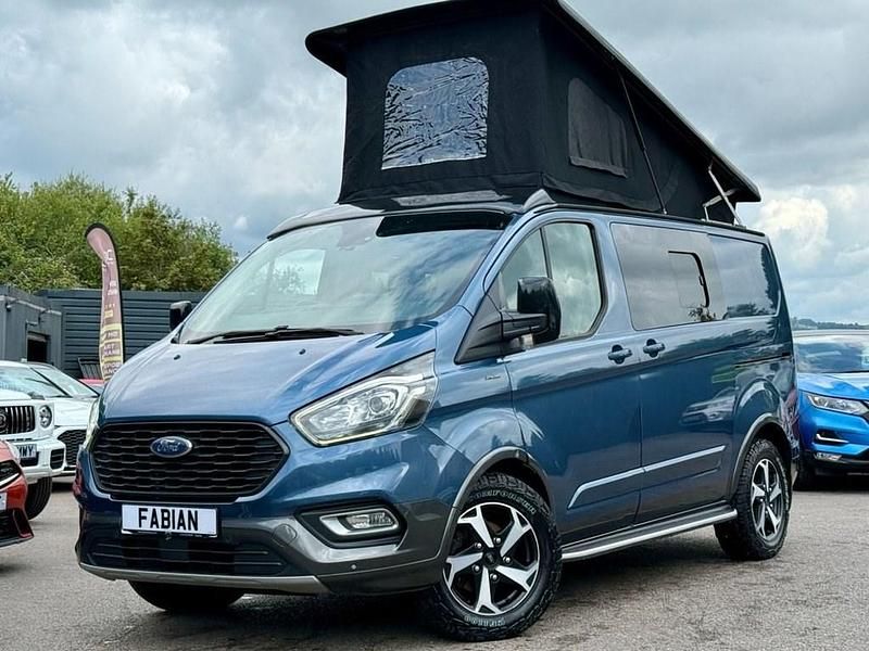 Used Ford Transit Custom Active 130 HP (95 kW) 2021 Blue Van