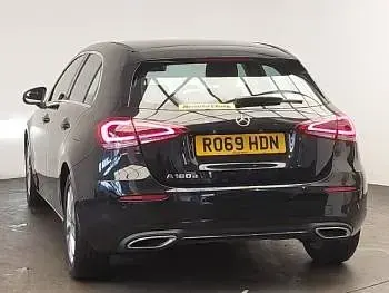 Used Mercedes A180 Executive 116 HP (85 kW) 2019 Black Hatchback
