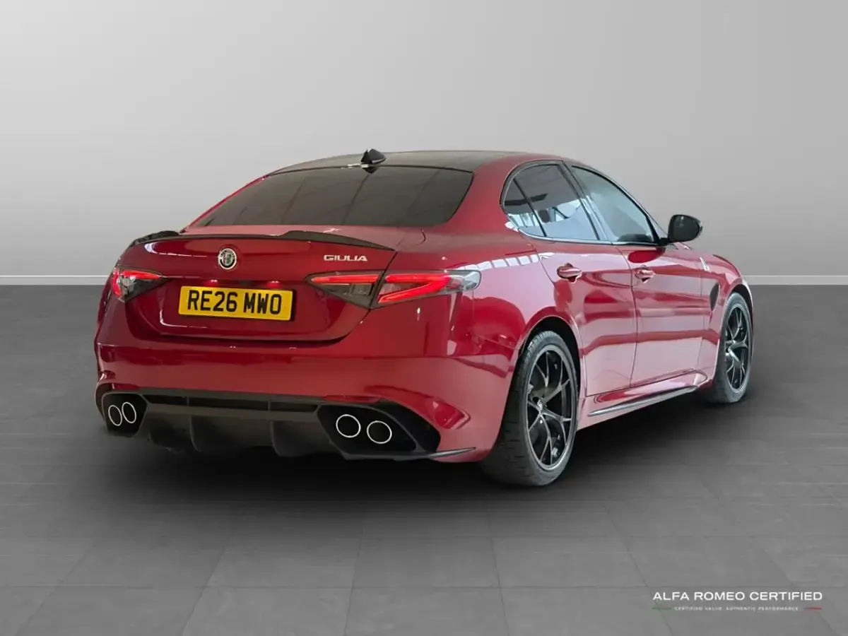 New Alfa Romeo Giulia Quadrifoglio 511 HP (375 kW) 2026 Red Sedan