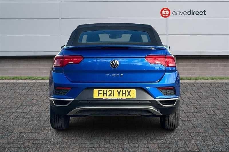 Used VW T-Roc Cabriolet Design 2021 Blue Cabriolet