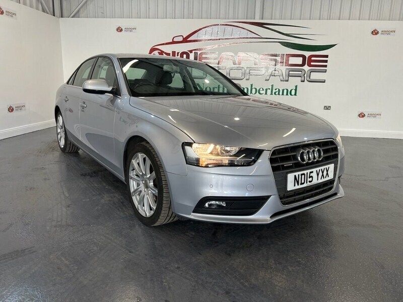 Silver Used 2015 Audi A4 Advanced Sedan | £11,499 (Fair price) - Image 1/4