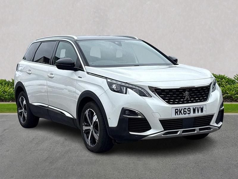 Used Peugeot 5008 GT-line 130 HP (95 kW) 2019 White SUV