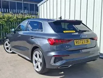 Used Audi A3 S-Line 110 HP (80 kW) 2023 Grey Sedan
