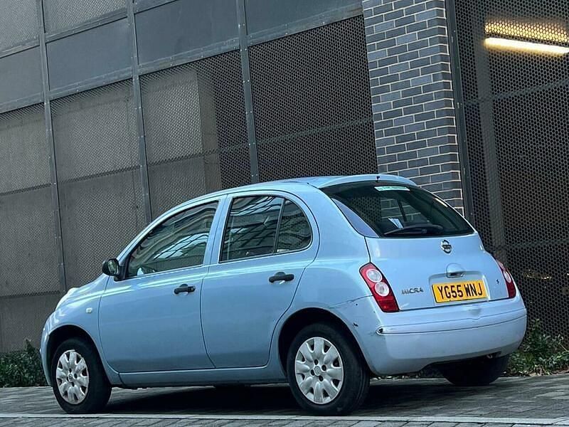 Used Nissan Micra S 79 HP (58 kW) 2005 Blue Hatchback