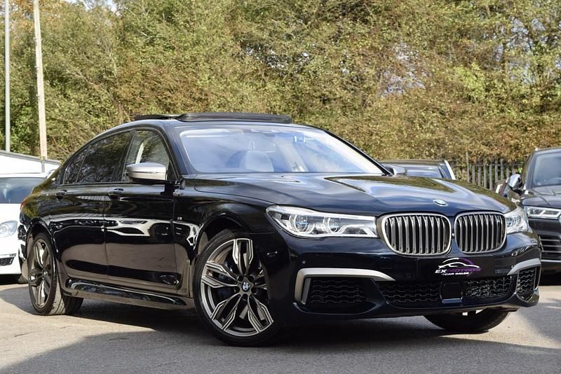 Used BMW M760 M Sport 2019 Metallic blue Sedan