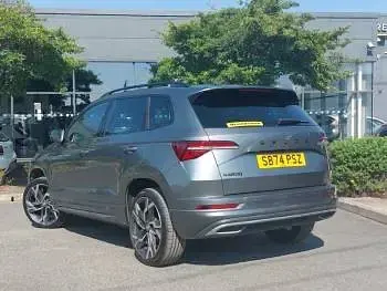 Used Skoda Karoq SportLine 150 HP (110 kW) 2025 Grey SUV