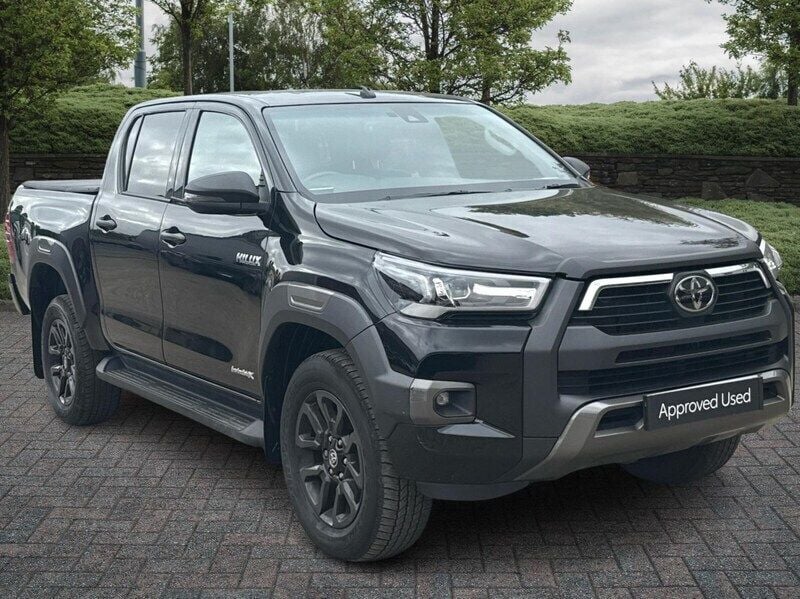 Black Used 2021 Toyota HiLux Pickup | £30,961 (Super price) - Image 1/4