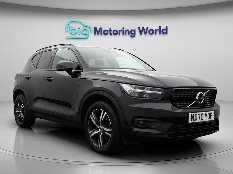 Black Used 2021 Volvo XC40 R-Design SUV | £18,300 (Good price) - Image 1/4
