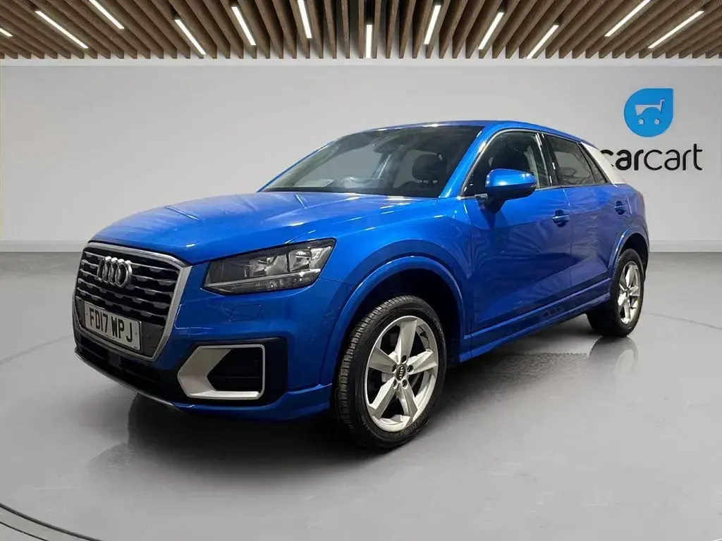 Used Audi Q2 Sport 150 HP (110 kW) 2017 Blue SUV