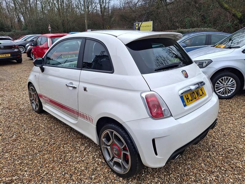 Used Abarth 500 2010 White Hatchback