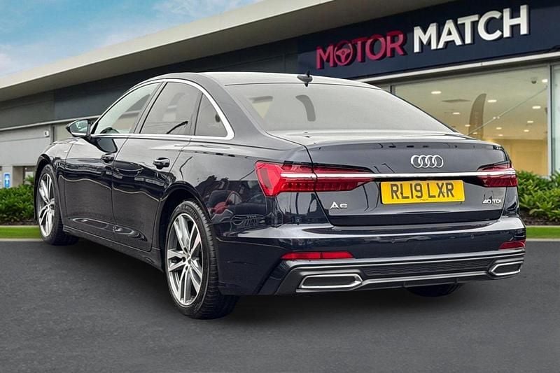 Used Audi A6 S-Line 2019 Blue Sedan