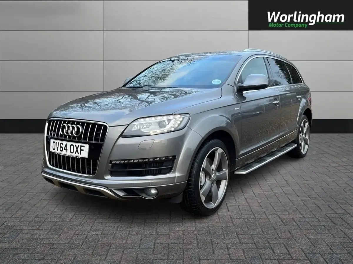 Used Audi Q7 S-Line 245 HP (180 kW) 2014 Grey SUV
