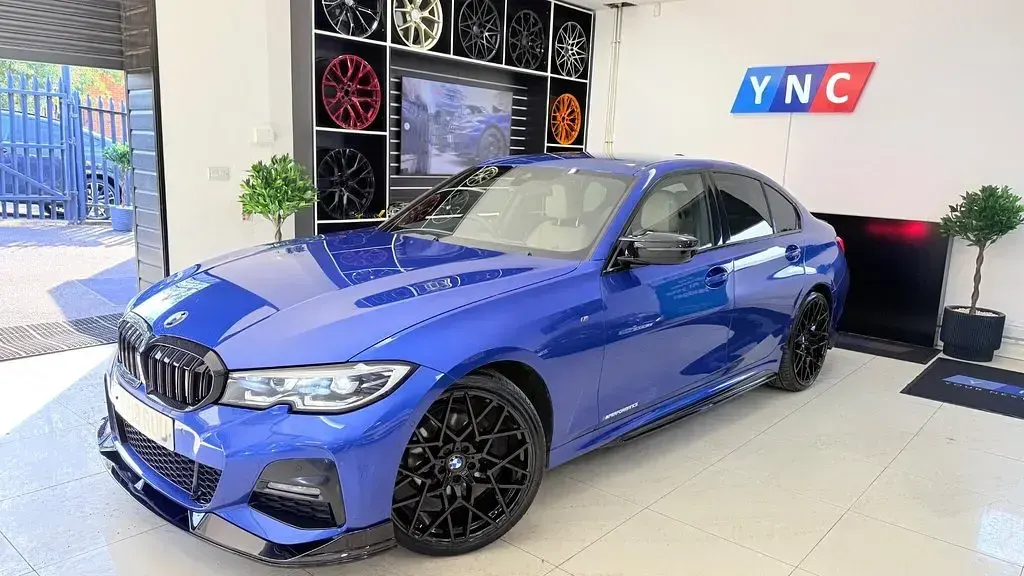 Used BMW 320 M Sport 2019 Blue Sedan
