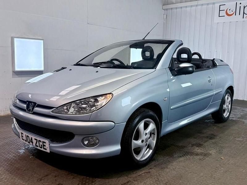 Used Peugeot 206 S 110 HP (80 kW) 2004 Silver Cabriolet