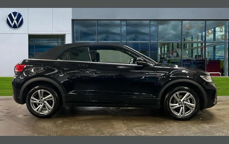 Used VW T-Roc Cabriolet R-line 150 HP (110 kW) 2024 Black Cabriolet