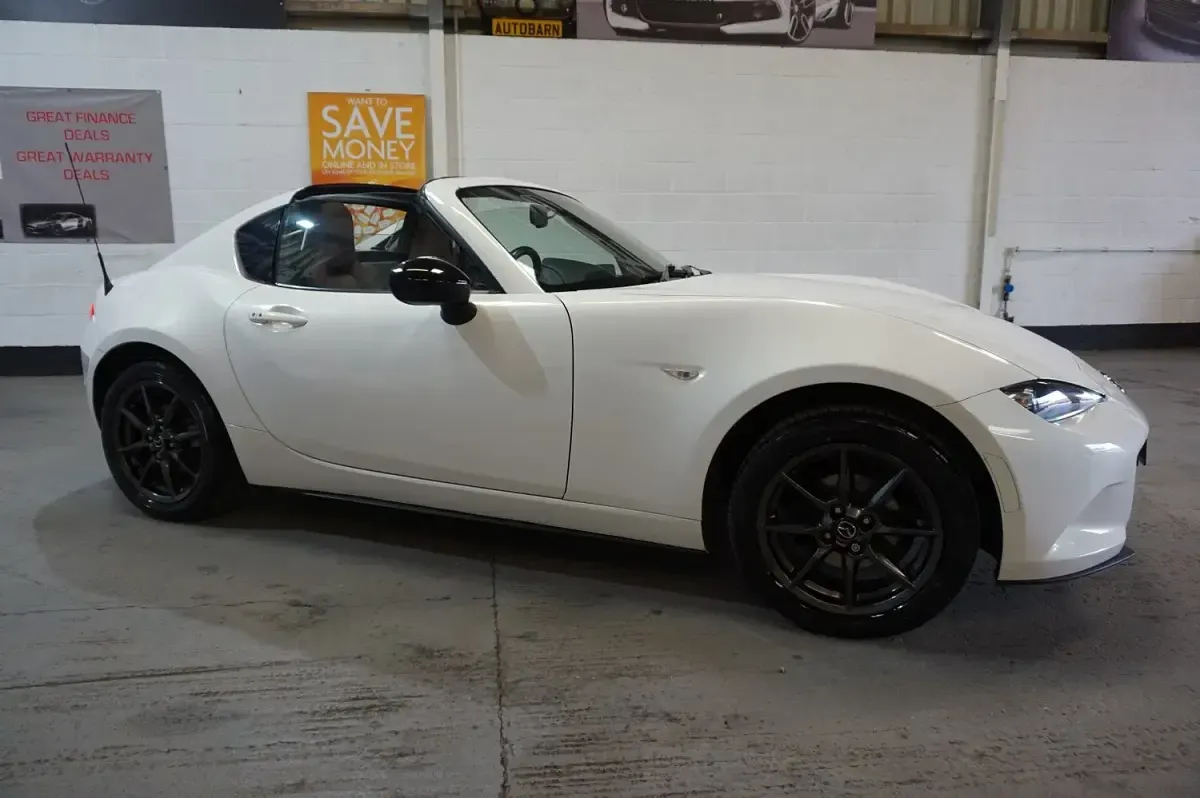 Used Mazda MX5 Inclusive 2018 White Cabriolet