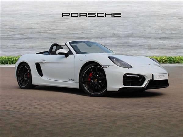 White Used 2015 Porsche Boxster Cabriolet | £51,995 - Image 1/4