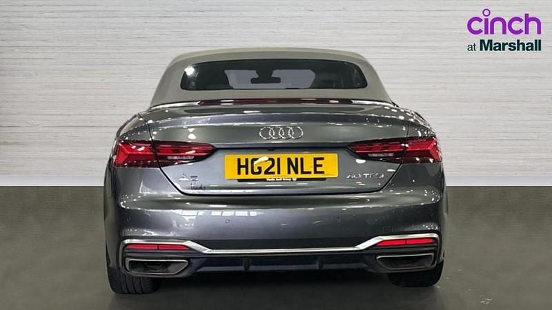 Używany Audi A5 S-Line 204 KM (150 kW) 2021 Szary Coupe