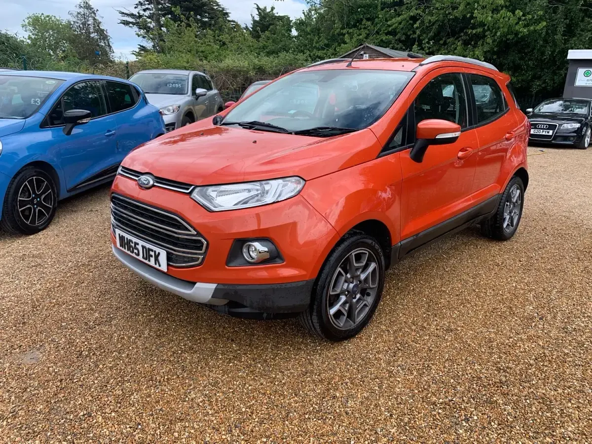 Used Ford Ecosport Titanium 2016 Red SUV