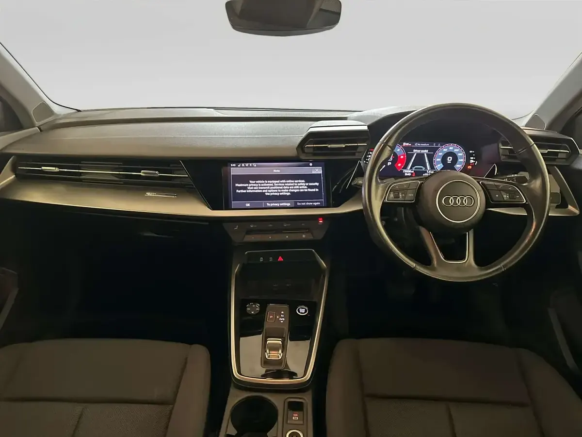 Used Audi A3 Advanced 150 HP (110 kW) 2020 Black Sedan